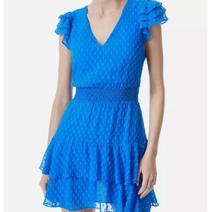 Alice + Olivia blue mini dress